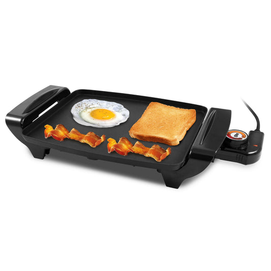 10.5” Electric Nonstick Griddle w/ Cool Touch Handles