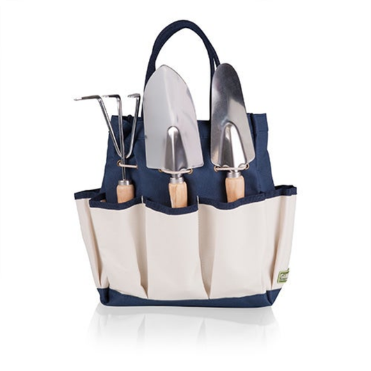 LARGE GARDEN TOTE W/ 3 TOOLS