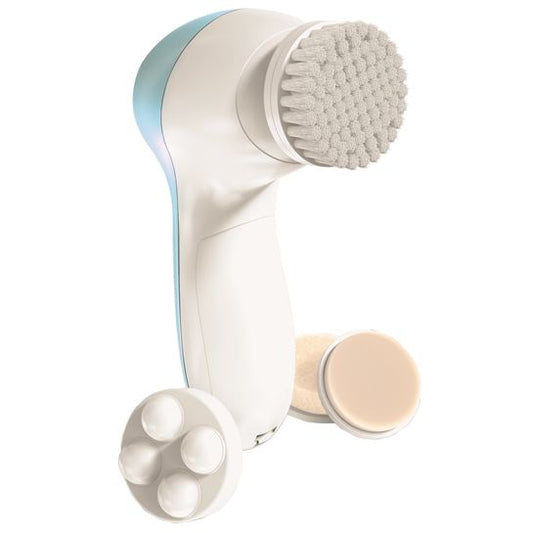 FACIAL CLEANSING SET W/ MASSAGER, 6 PIECES